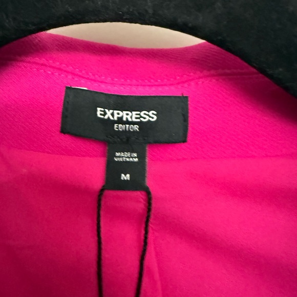 Express Studio Stretch Twill Boyfriend Blazer - Picture 8 of 10